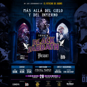 Tributo a Black Sabbath en la Feria de Cali