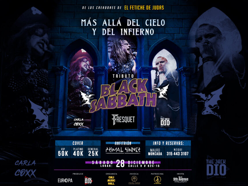 Tributo a Black Sabbath en la Feria de Cali