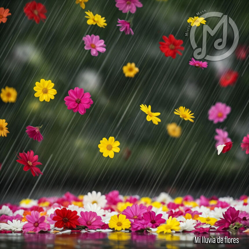 Mixtura La Musa presenta «Mi lluvia de flores»