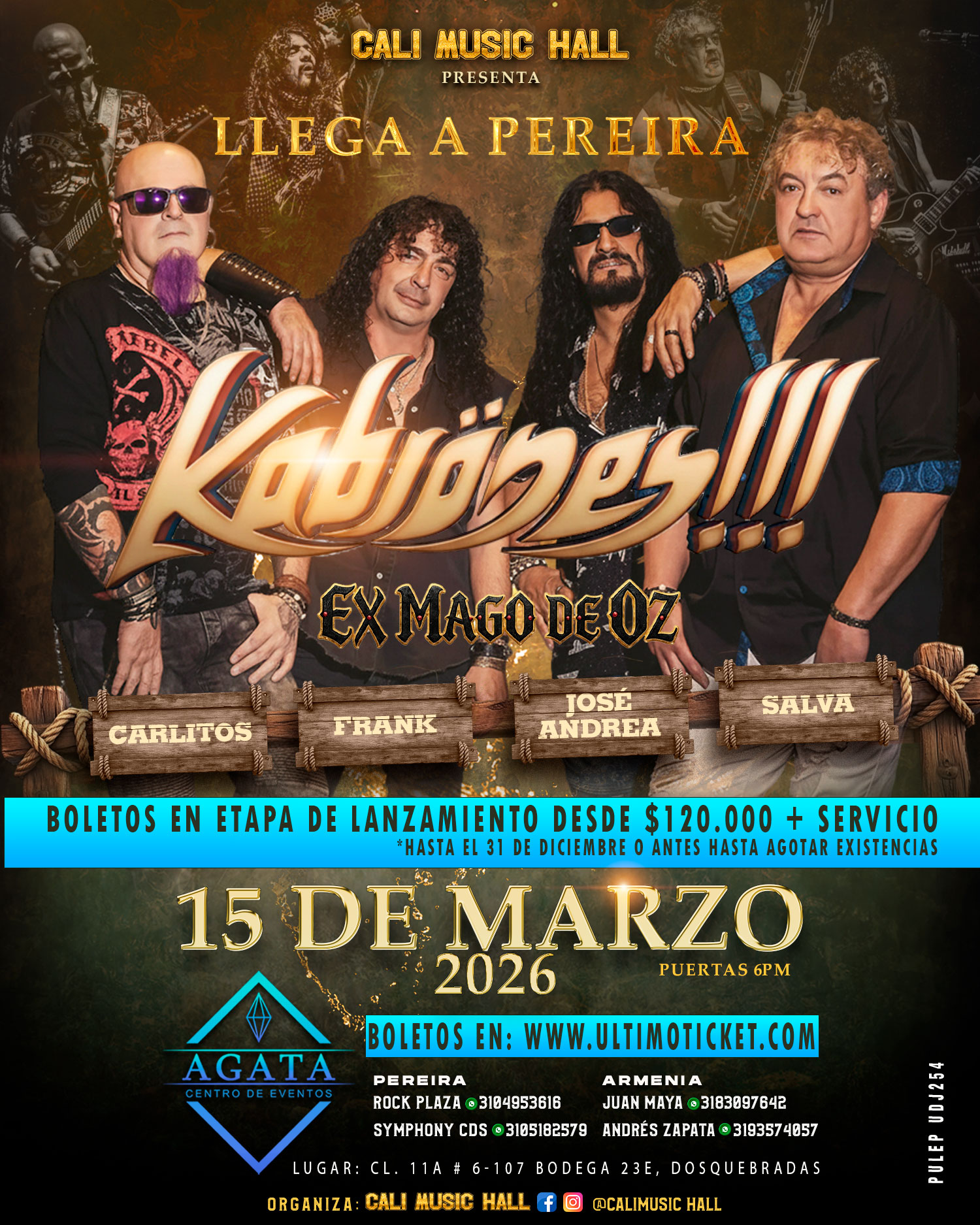 Kabrones llega a Pereira